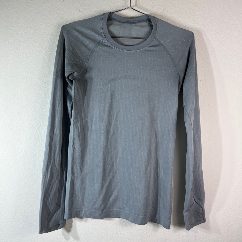 Lululemon Swiftly Tech Long-Sleeve Shirt Sz 4